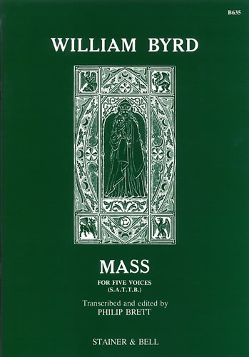 Mass For Five Voices: Vocal Score (S&B)