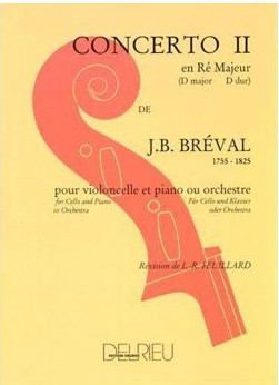 Concerto No.2 In D Major: Cello & Piano (Delrieu)
