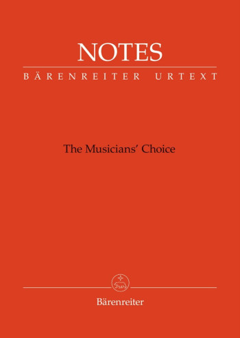 Manuscript: Notes: The Musicians Choice (Dvorak Orange) (Barenreiter)