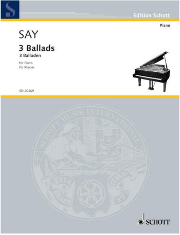 3 Ballads: Piano Solo (Schott)