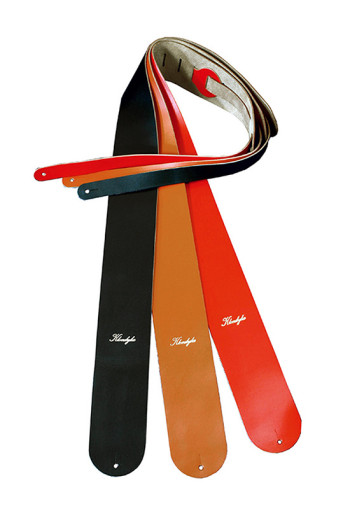 Klondyke 2.5" Standard Leather Black Strap