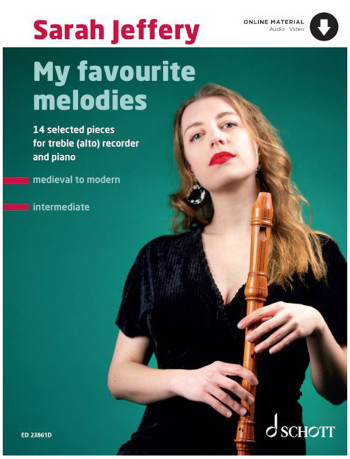 My Favourite Melodies: 14 Selected Pieces Treble Recorder & Piano