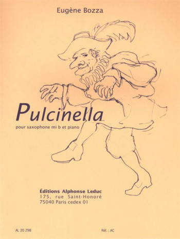 Pulcinella For Alto Saxophone & Piano (Leduc)