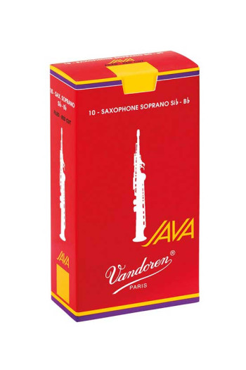 Vandoren Java Red Soprano Saxophone Reeds
