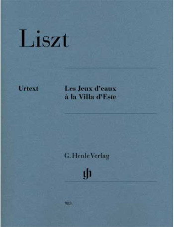 Les Jeux D'eaux A La Villa D'este: Piano (Henle)
