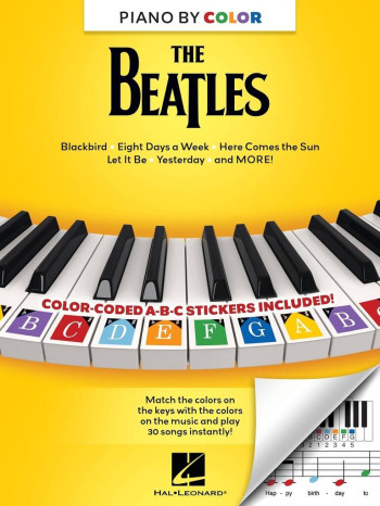 Piano-by-Color - The Beatles: Melody Line & Lyrics