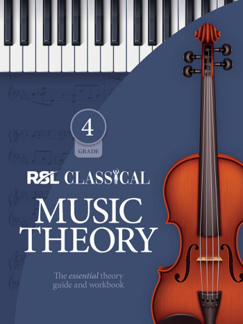 RSL Classical Music Theory Workbook (Grade 4) From 2024