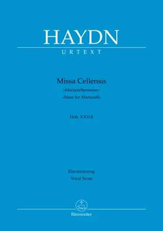 Missa Cellensis Mass For Mariazell: Hob.xxii:8: Vocal Score (Barenreiter)