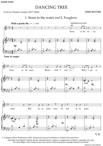 Dancing Tree  Harp Part (OUP)