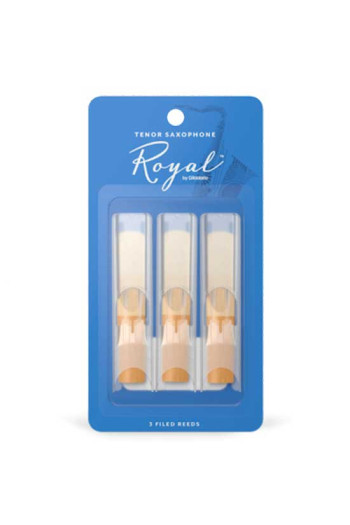 Royal By D'Addario Tenor Saxophone Reeds (3 Pack)