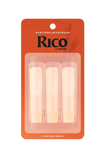 Rico By D'Addario Baritone Saxophone Reeds (3 Pack)