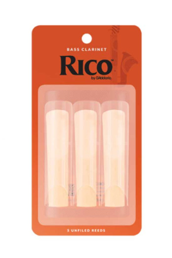 Rico By D'Addario Bass Clarinet Reeds (3 Pack)