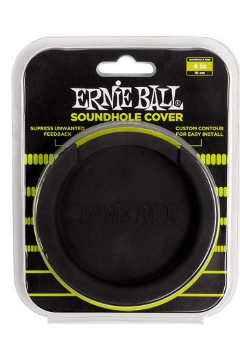 Ernie Ball Soundhole Cover: 4in 10cm