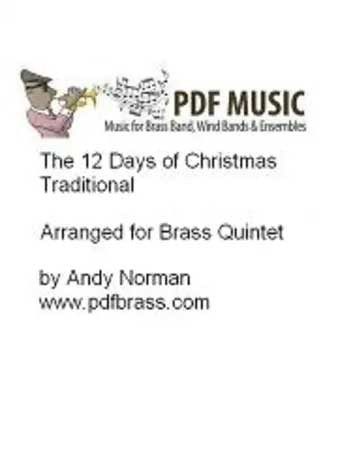 12 Days Of Christmas - Brass Quintet - Faber Digital