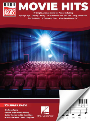 Super Easy Songbook: Movie Hits: 47 Simple Arrangements - Keyboard