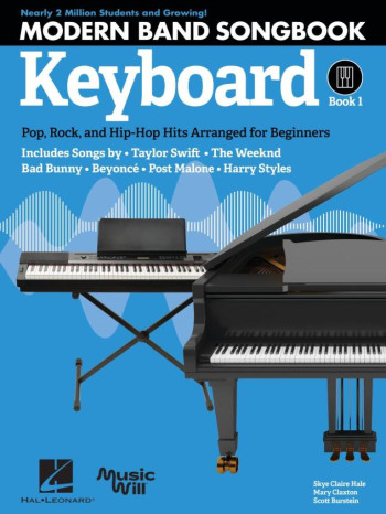 Modern Band Songbook - Keyboard: Pop Rock & Hip-Hop Hits Arranged For Beginners