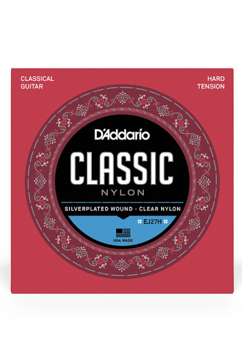 D'Addario Classical Guitar Classic Nylon Hard Tension