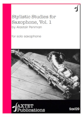 Stylistic Studies For Saxophone Volume 1 (Saxtet)