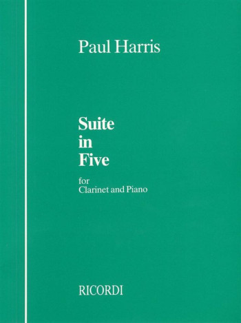 Suite In Five Clarinet & Piano (Ricordi)