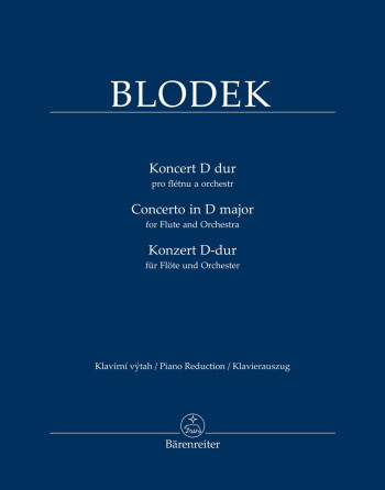 Concerto D Major Flute And Piano (Barenreiter)