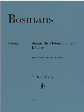 Sonata For Violoncello And Piano (Henle)