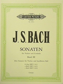 Sonatas Vol.3: Violin & Piano (Peters)