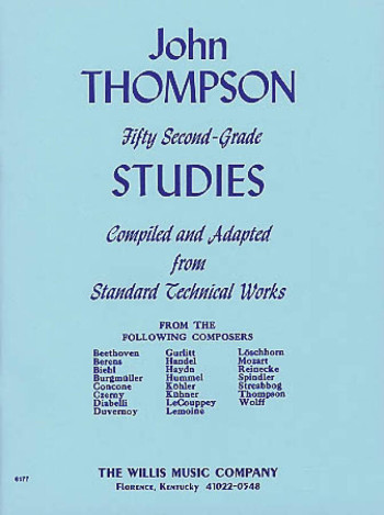 John Thompson's Modern Course For The Piano: 50 Second Graded Studies