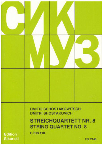 String Quartet No.8: Set Of Parts
