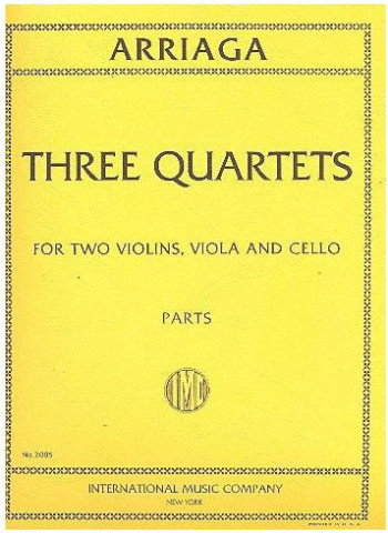 Three Strings Quartets: Parts Only (IMC)