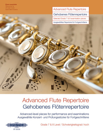 Advanced Flute Repertoire: Flute & Piano (Peters)
