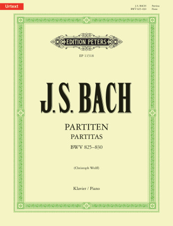 Six Partitas BWV 825–830  (Peters)