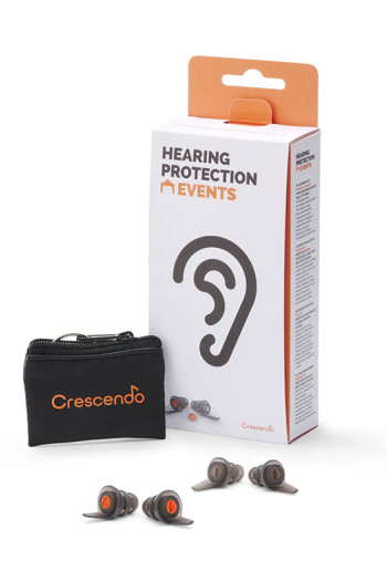 Crescendo Hearing Protectors: Events Earplugs -17dB