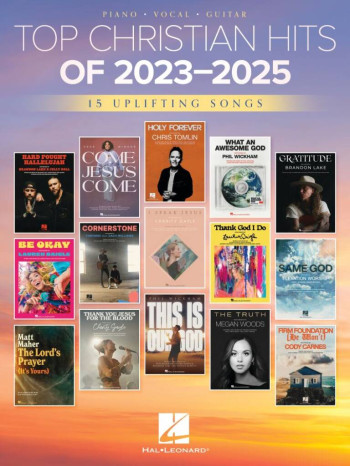 Top Christian Hits Of 2023-2025 Piano Vocal Guitar