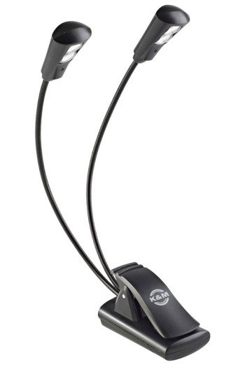 K&M Stand Light. Double LED FlexLight