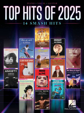 Top Hits Of 2025: 14 Smash Hits Piano Vocal Guitar