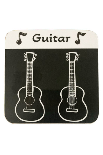 Mugmats Guitar Coasters Pack Of 2