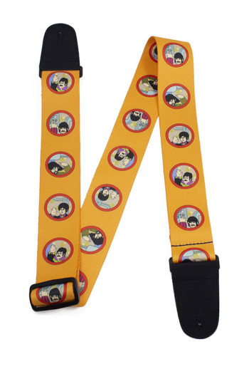 The Beatles Guitar Strap - Yellow Submarine - Port Hole