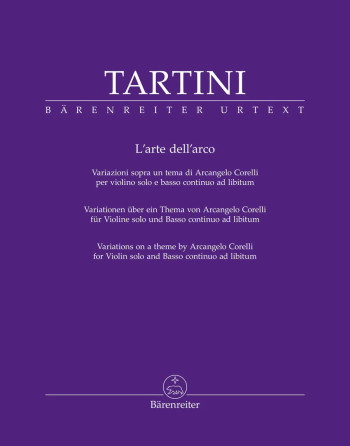 L'arte Dell'arco For Violin Solo And Basso Continuo (Barenreiter)