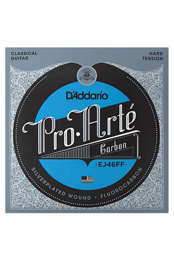D'Addario Classical Guitar EJ46FF ProArte Silverplated Wound Fluorocarbon Hard Tension