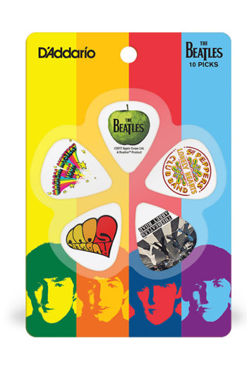 Collectible Beatles Guitar Picks - 10 Pack, Thin