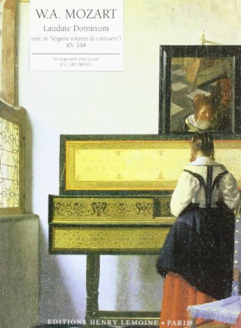 Mozart: Laudate Dominum Kv339: Piano Solo (Lemoine)