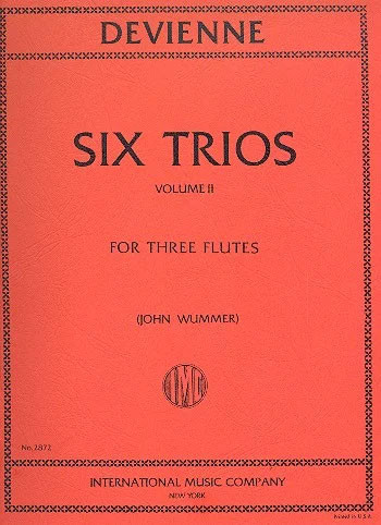 Six Trios Volume 2 -  3 Flutes (International)
