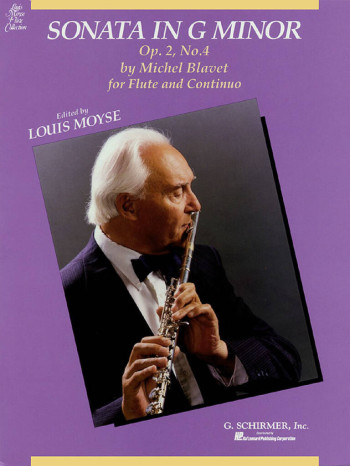 Sonata In G Minor, Op.2/4 Flute & Piano (Schirmer)