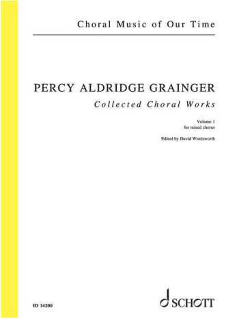 Collected Choral Works (SSAATTBB) A Cappella Or With Piano (Schott)