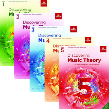 ABRSM Discovering Music Theory: Answer Books Grade 1-5