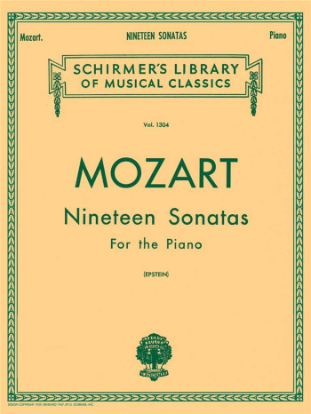 19 Sonatas For The Piano: Piano (Schirmer)