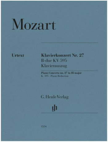 Piano Concerto In Bb Major KV595 No 27: Piano (Henle)