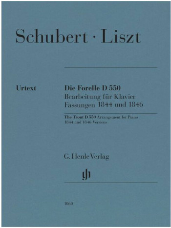 Die Forelle D550 The Trout For Piano (Henle)