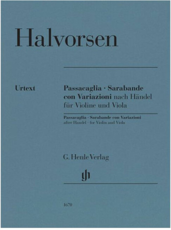 Passacaglia & Sarabande For Violin & Viola (Henle)