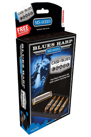 Hohner Blues Harp MS: C G A D E Pro Pack